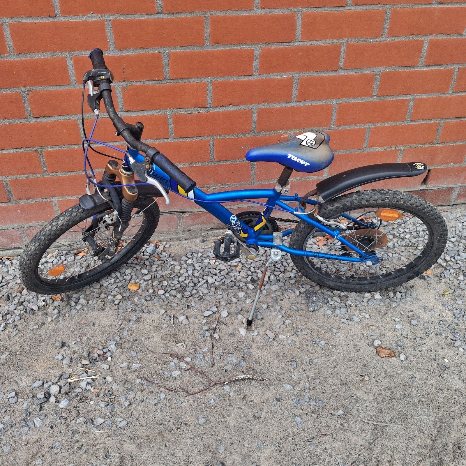 Vélo pour enfant 20 pouces, bleu, Enlèvement, 20 pouces