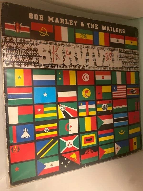 Bob Marley & The Wailers – Survival, LP, Avec pochette intérieure, Latino-américain, Utilisé