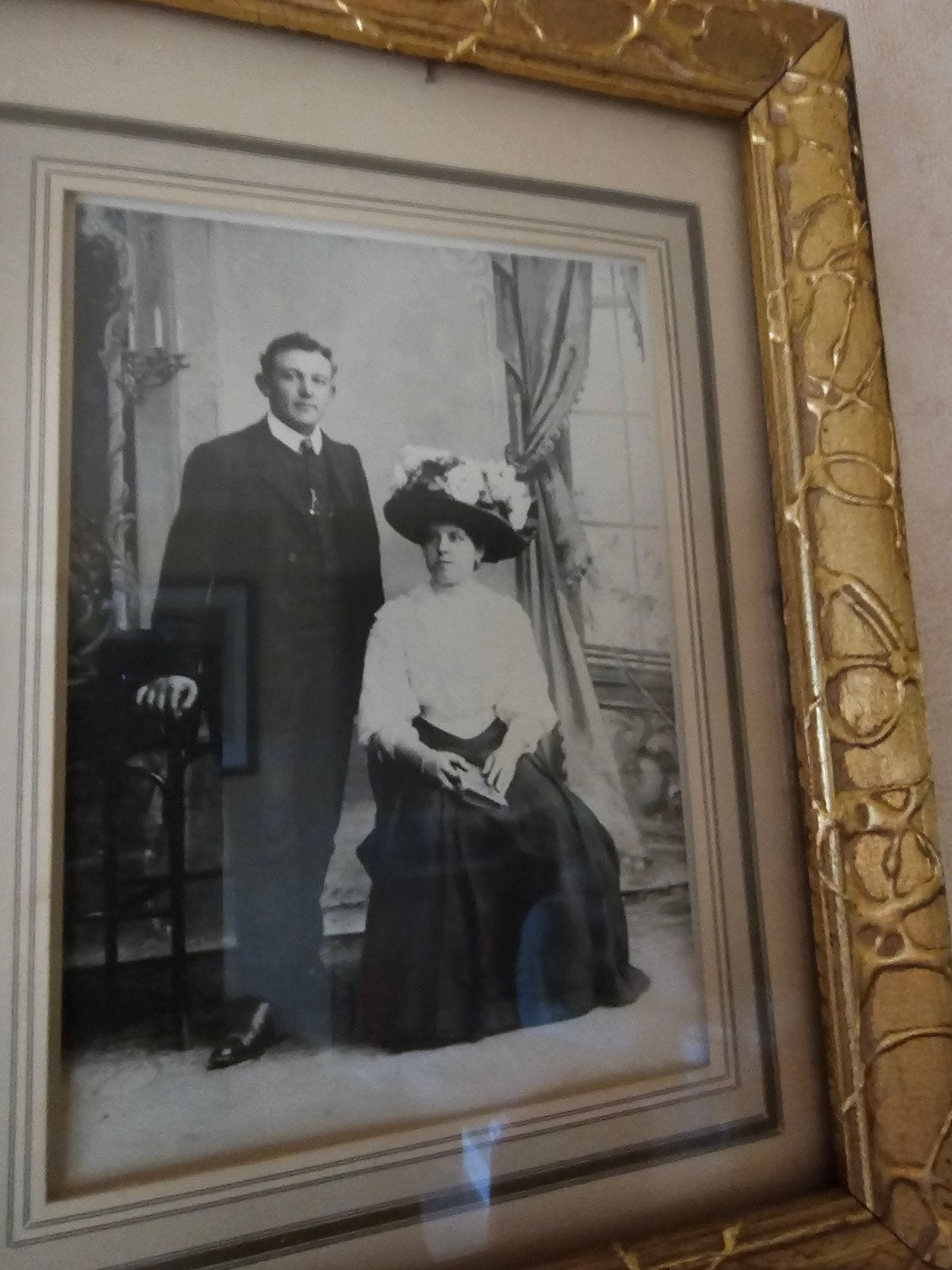 oude foto´s met oude kaders, Ophalen, Foto