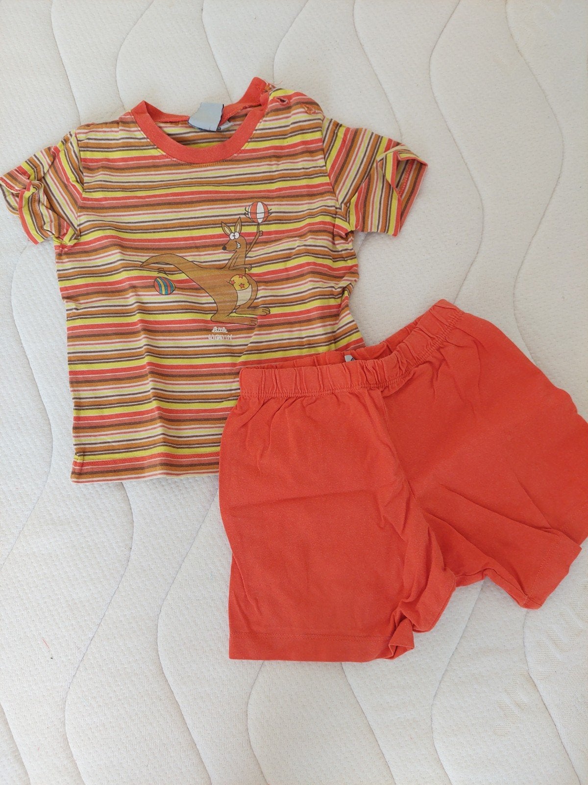 Zomerpyjama Woody maat 80, Kinderen en Baby's, Babykleding | Maat 80, Ophalen