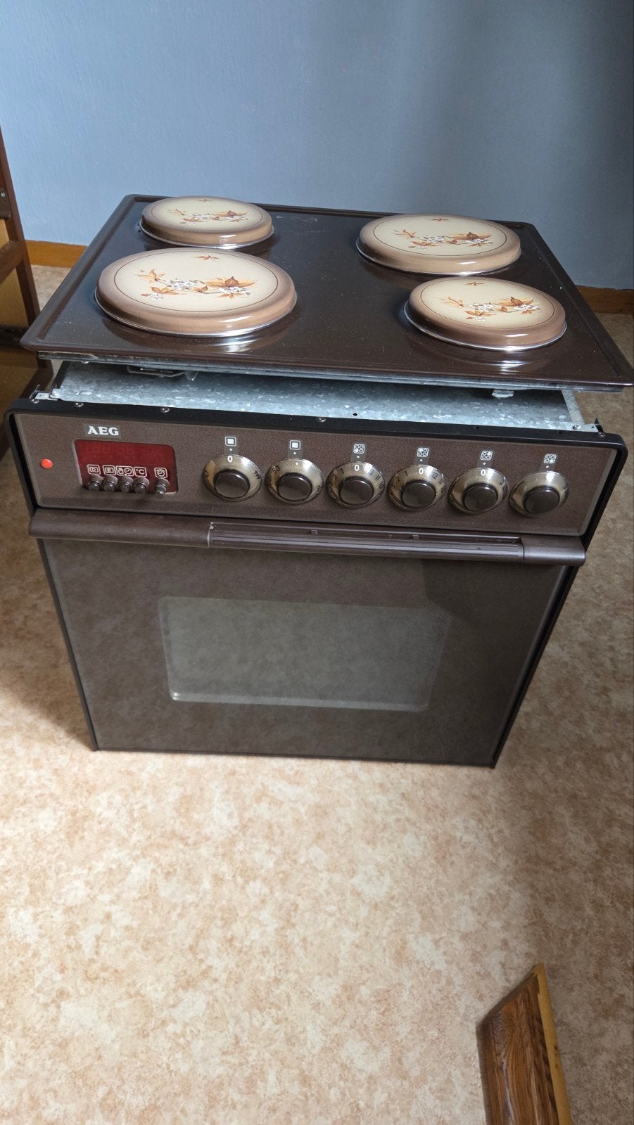 Vintage AEG kookvuur en oven., Elektronische apparatuur, Ophalen