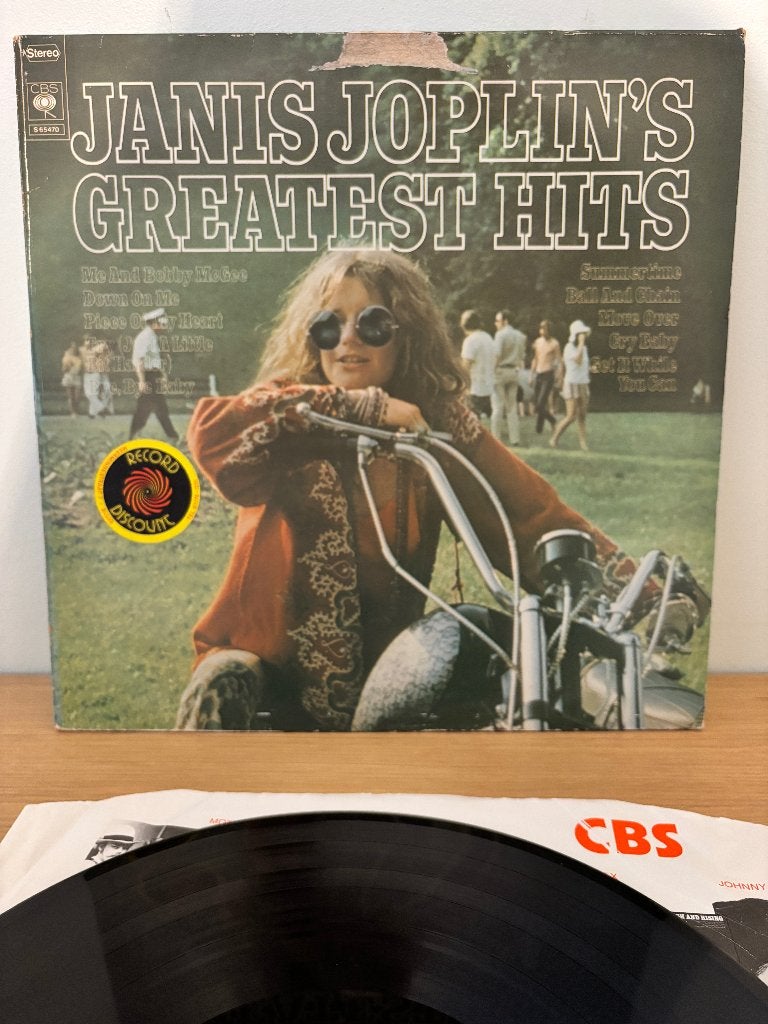 LP - Janis Joplin - greatest hits, LP, Gebruikt, Blues Rock, Ophalen of Verzenden