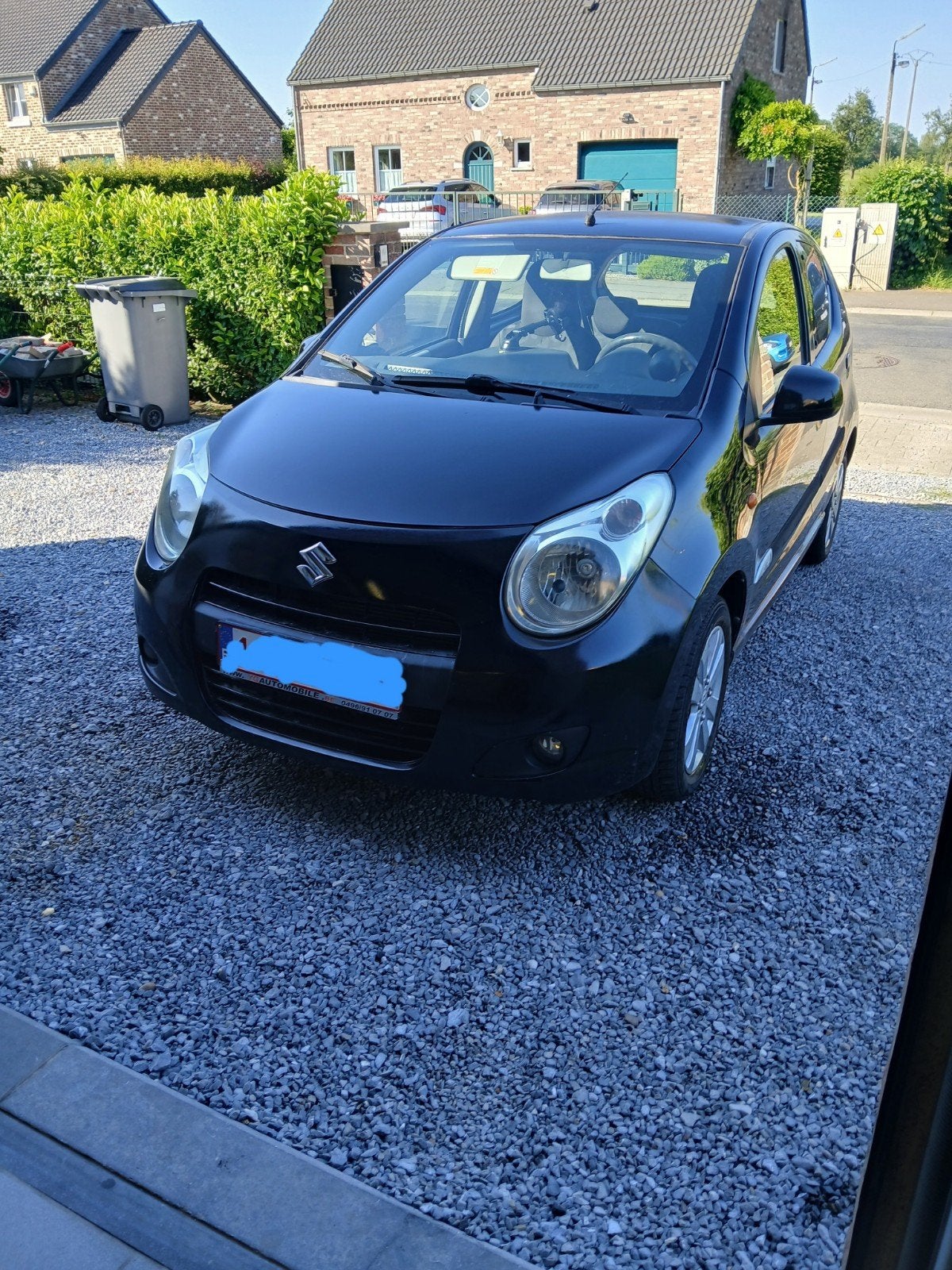Suzuki Alto klaar om zich in te schrijven. Airco, Euro 5, Zwart, Particulier, Alto