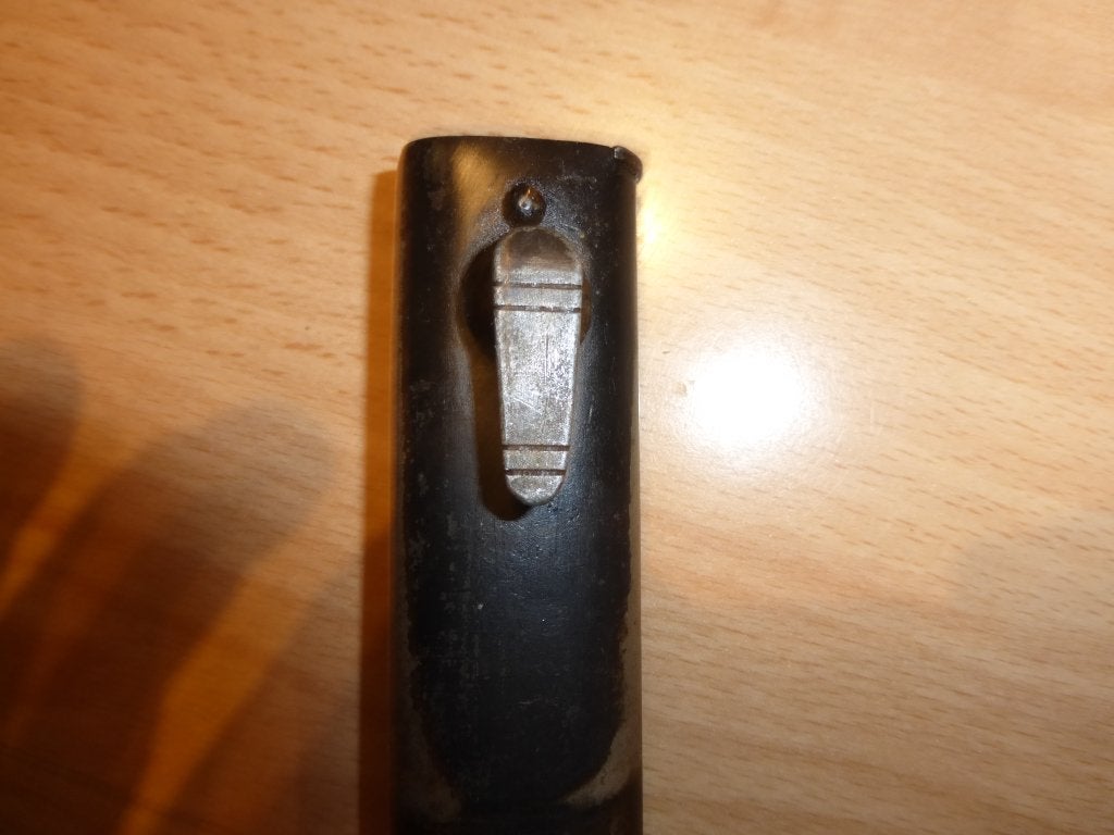Fourreau baionnette Mauser Belge ? inconnu Essai  ww2, Envoi, Armée de terre, Couteau ou Poignard