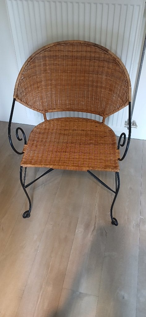 Chaise osier, Jardin & Terrasse, Enlèvement ou Envoi, Utilisé, Osier