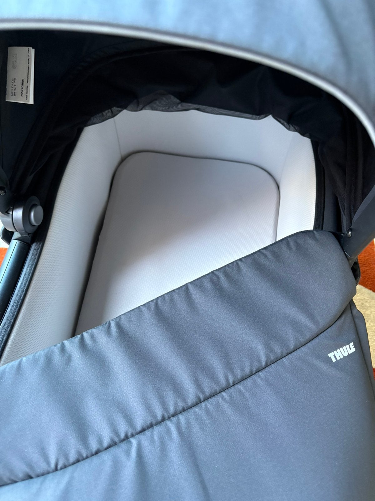 Thule urban glide 3 reiswieg/bassinet + adaptors, Ophalen, Zo goed als nieuw