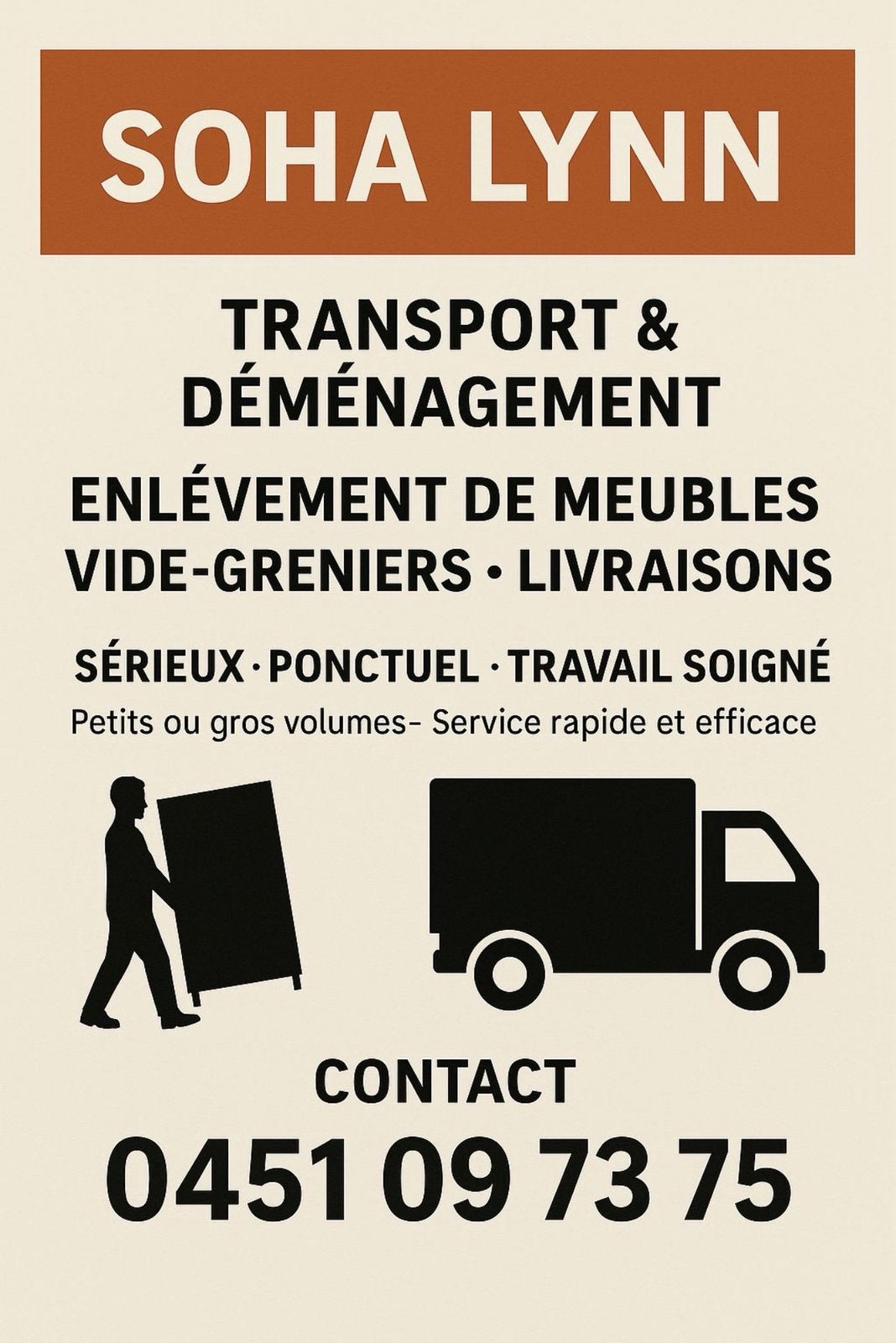 Transport déménagement decheterie