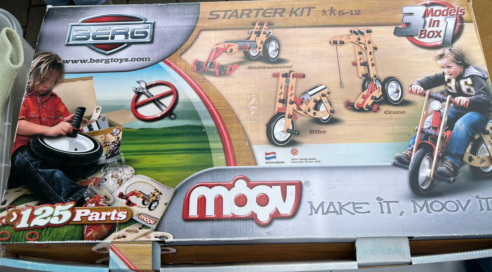 Berg Moov starterskit, Ophalen, Zo goed als nieuw