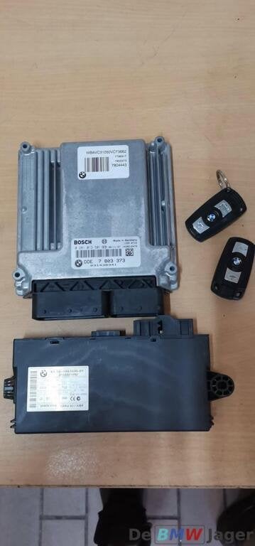 DDE + CAS3 + Sleutels BMW E60 E83 E87 E90 E91 77803373, Gebruikt, Ophalen of Verzenden, BMW, BMW