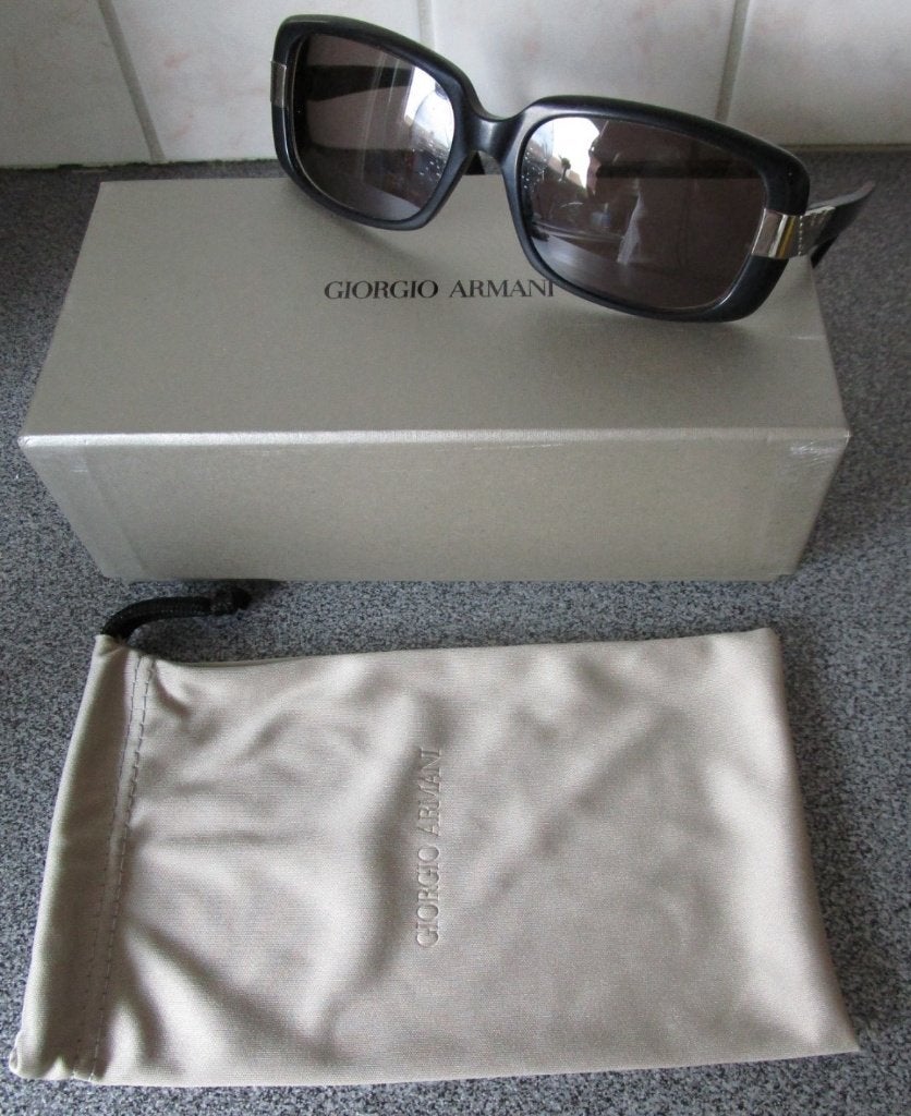 EMPORIO ARMANI monture de lunettes soleil (EA 9635/S 807JJ), Autres marques, Enlèvement ou Envoi, Utilisé, Lunettes de soleil