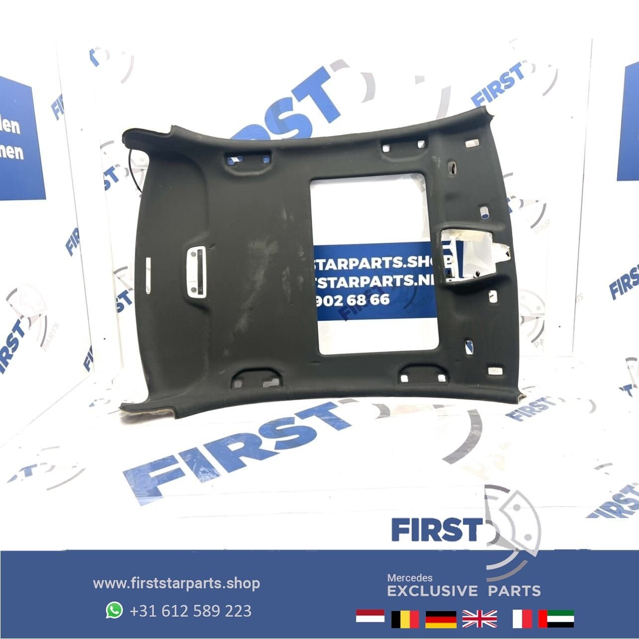 W204 zwarte Dakhemel SCHUIFDAK bekleding Mercedes C Klasse 2, Utilisé, -, -, Enlèvement ou Envoi
