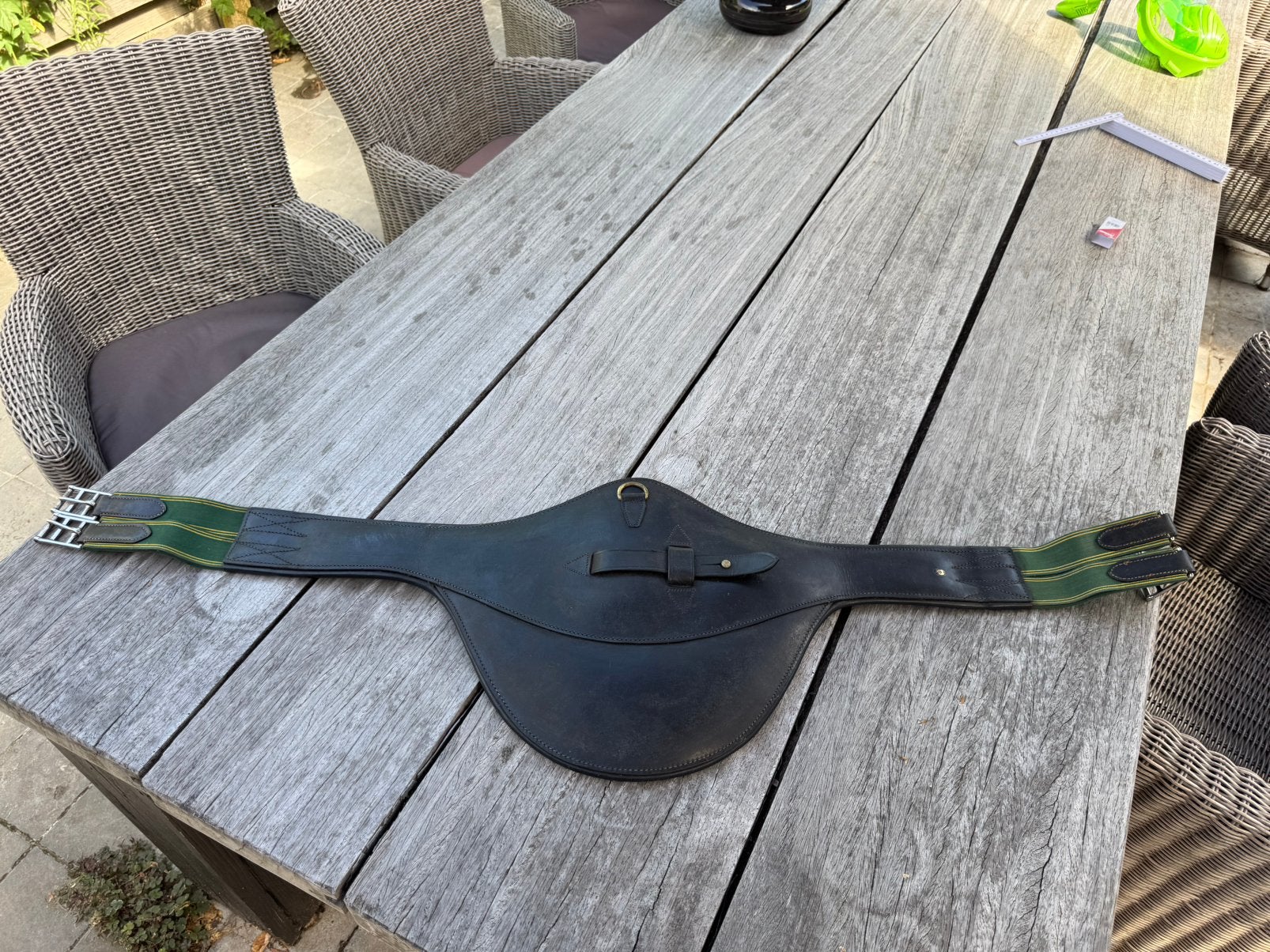 LJ springsingel 125cm, Ophalen, Springen, Singel, Zwart