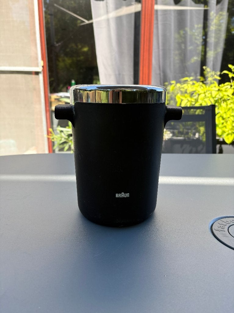 Vintage Braun ice bucket, Ophalen of Verzenden, Zo goed als nieuw, Kunststof, Vintage