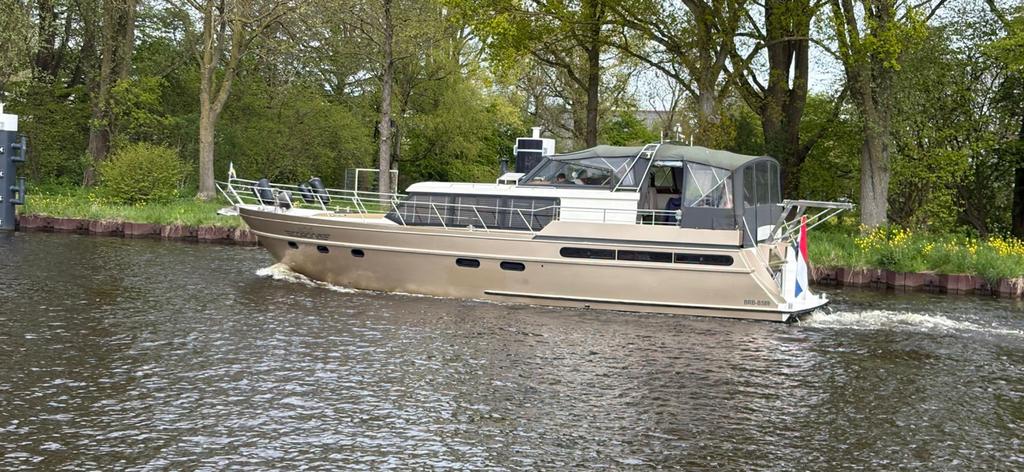 Van der Valk Continental 1500 Cabrio, bj 2000 14,95L 4,95Br, Watersport en Boten, Ophalen, Gebruikt, Staal, Diesel