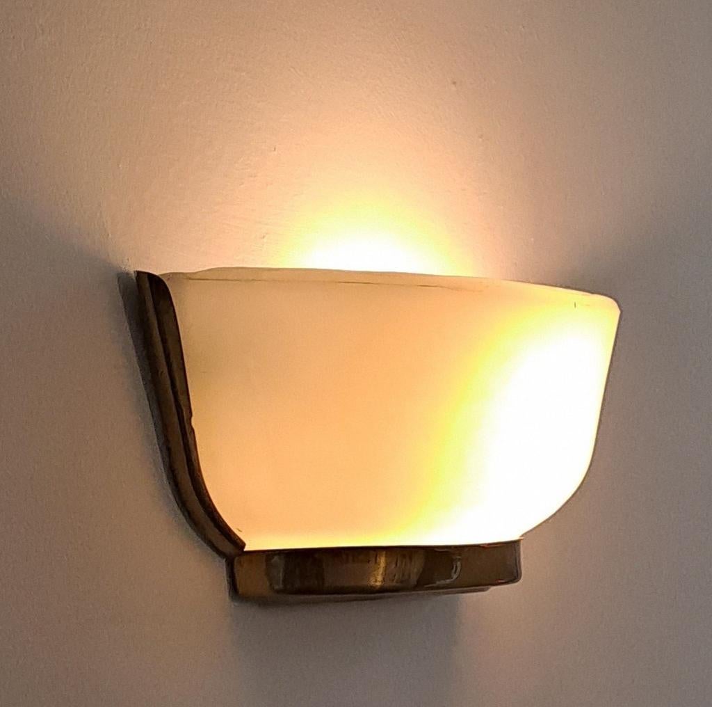 2 x art deco wandlamp, Antiek en Kunst, Ophalen