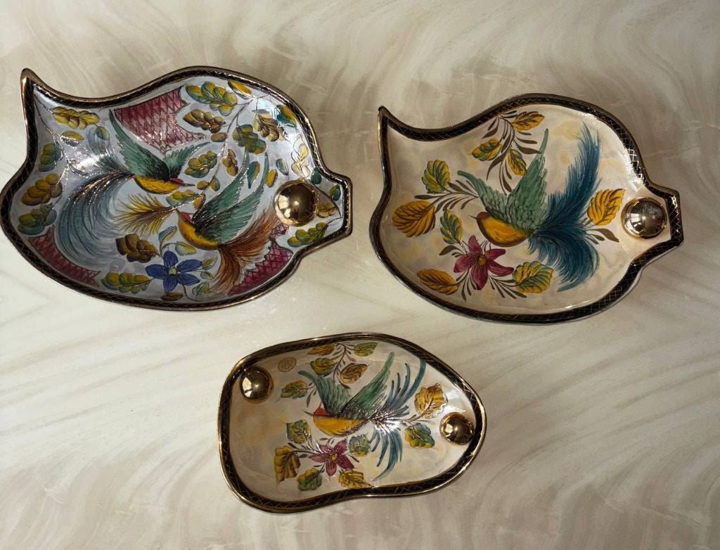 vintage en céramique Hubert Bequet Quaregnon - Belgique, Antiquités & Art, Enlèvement ou Envoi