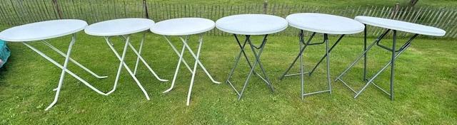 party tafels, Ophalen