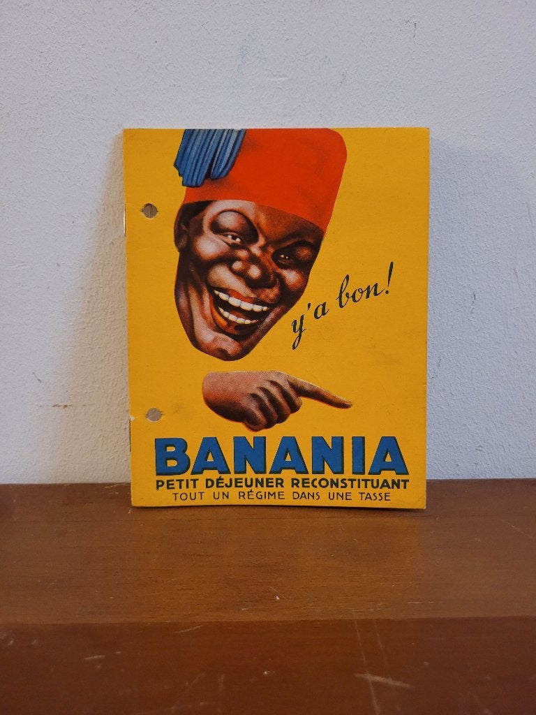 Oude advertentie Banania 1931 koloniale tentoonstelling, Verzamelen, Ophalen of Verzenden, Zo goed als nieuw, Overige typen