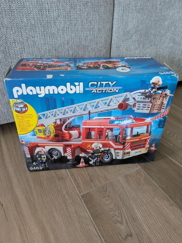 Playmobil brandweer 9463, Ophalen of Verzenden, Gebruikt