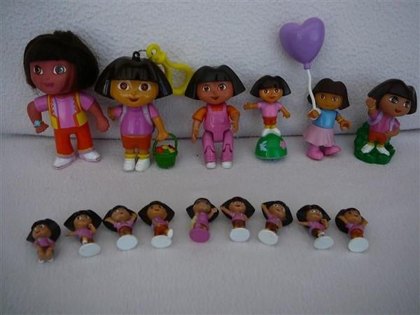 Kleine Dora popjes, Kinderen en Baby's, Speelgoed | Poppen, Ophalen, Gebruikt, Overige typen