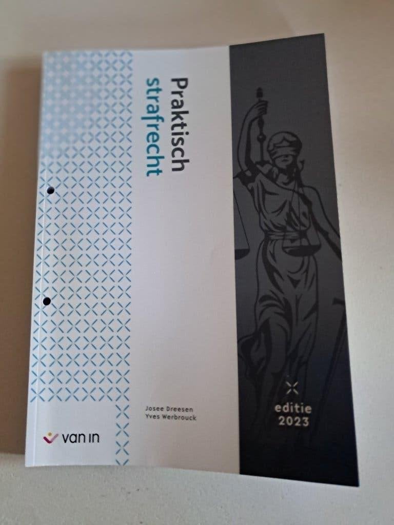 Handboek - Praktisch strafrecht (rechtspraktijk), Boeken, Ophalen of Verzenden, Zo goed als nieuw, Hogeschool