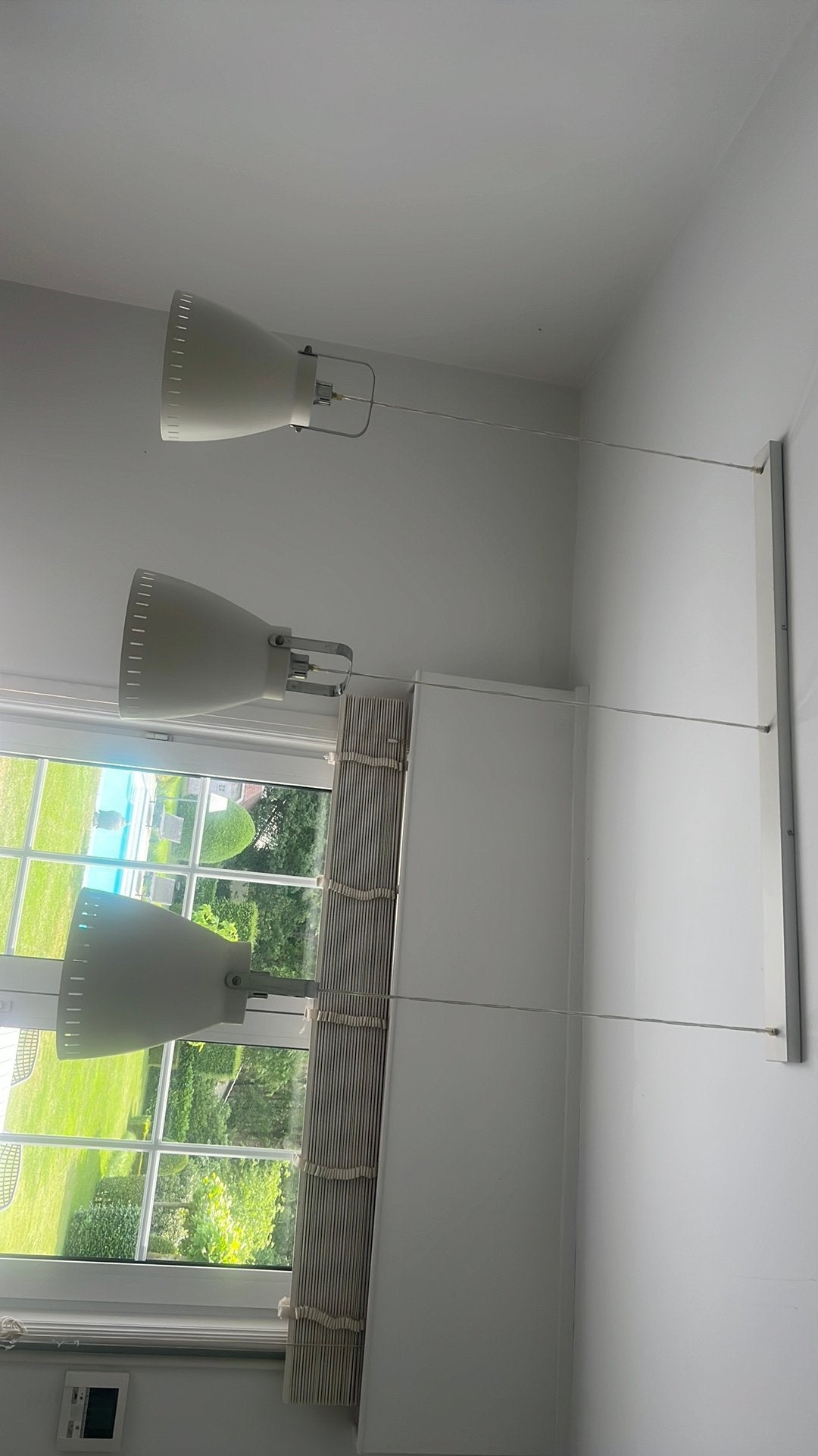 Hanglamp keuken wit, Huis en Inrichting, Ophalen, Moderne hanglamp keuken ., Zo goed als nieuw, Metaal
