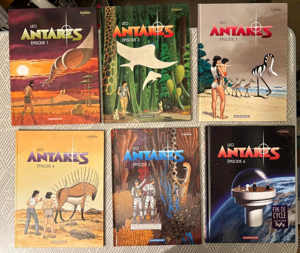 Antarès cycle complet 1 à 6 – BD Léo, Enlèvement ou Envoi, Utilisé
