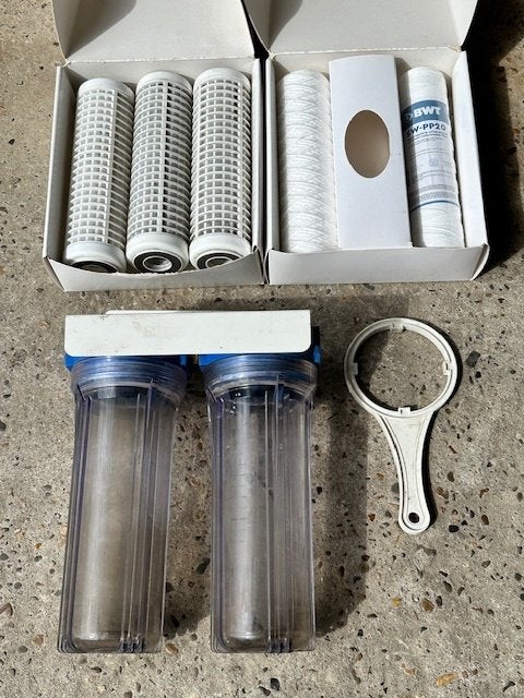 Waterfilter set, Doe-het-zelf en Bouw, Sanitair, Ophalen, Gebruikt, Overige typen