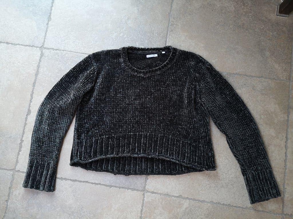 Mooie zachte velvet trui mt 170 - 176, Kinderen en Baby's, Kinderkleding | Maat 170, Meisje, Trui of Vest, Ophalen of Verzenden