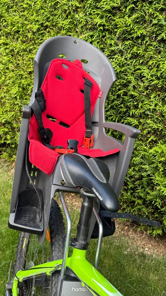Siège vélo enfant + vélo en option, Enlèvement, Utilisé, Autres types