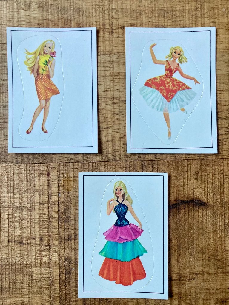 Autocollants Panini Barbie Parade 1978, Enlèvement ou Envoi, Neuf, Plusieurs autocollants