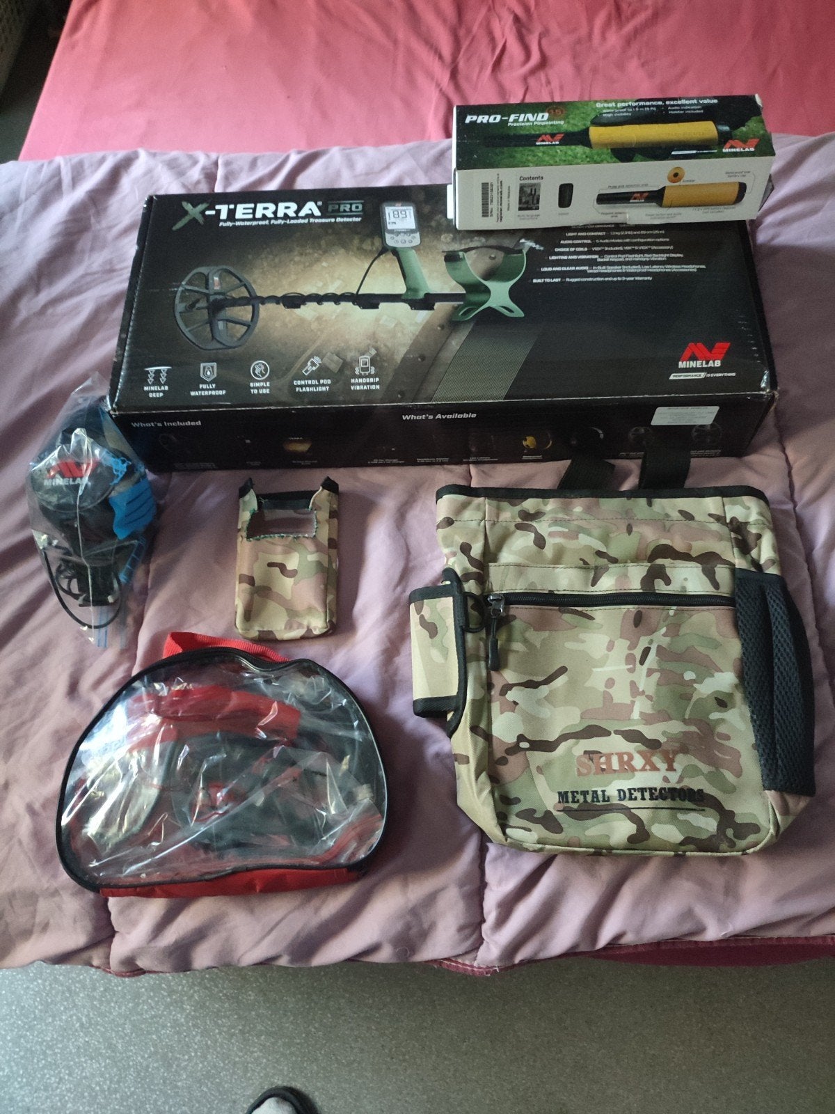 détecteur MINELAB X Terra pro, Hobby & Loisirs créatifs, Détecteurs de métaux, Enlèvement, Neuf, Minelab, Sensibilité réglable