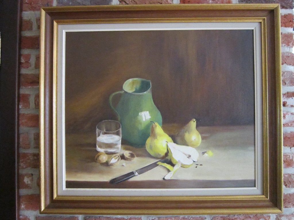peinture sur toile : Nature morte, Antiquités & Art, Enlèvement, Nature morte