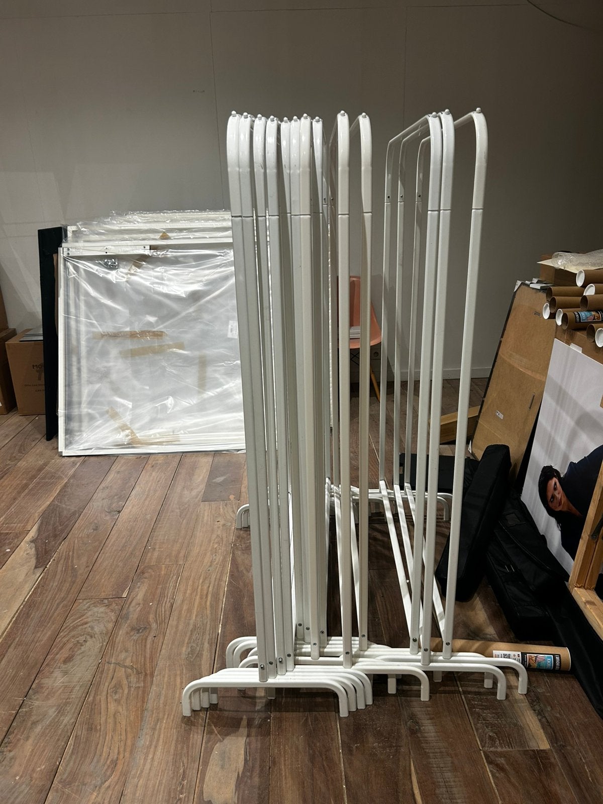 8 Ikea rekjes te koop, Ophalen, Gebruikt