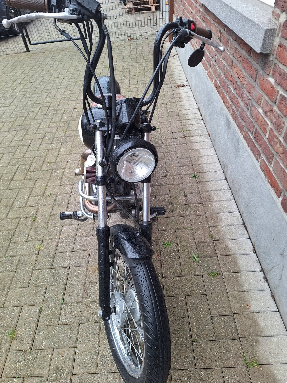 Yamaha virago 125cc bobber, Motoren, 2 cilinders, Sportuitlaat, Occasion, Chopper