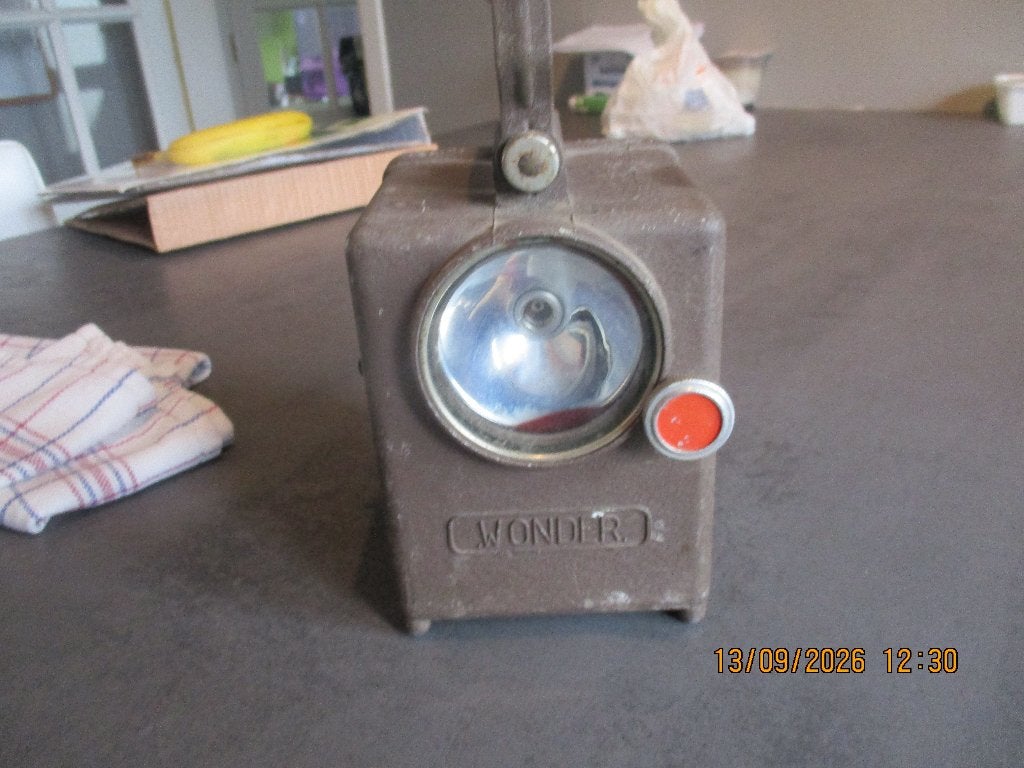 Lampe SNCF Wonder, Antiquités & Art, Enlèvement ou Envoi