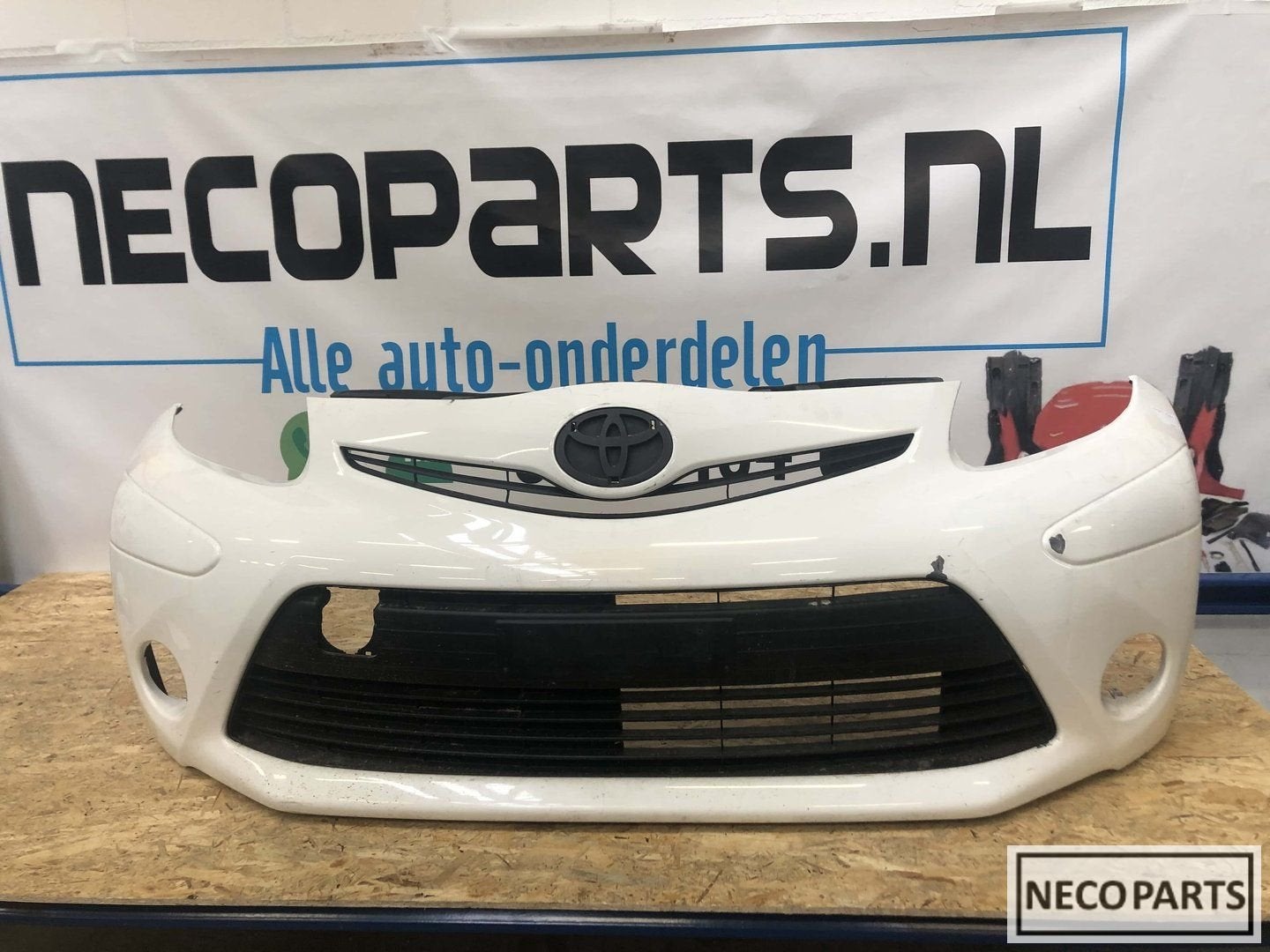Toyota aygo facelift voorbumper 2012-2015, Gebruikt, -, Voor, -