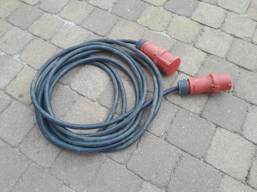 5g6mm 12m verlengkabel 32A, Ophalen
