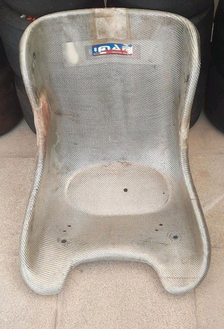 Karting - Imaf Racing seat - kart stoeltje - zie info!!, Sport en Fitness, Karting, Ophalen, Zo goed als nieuw, Kart