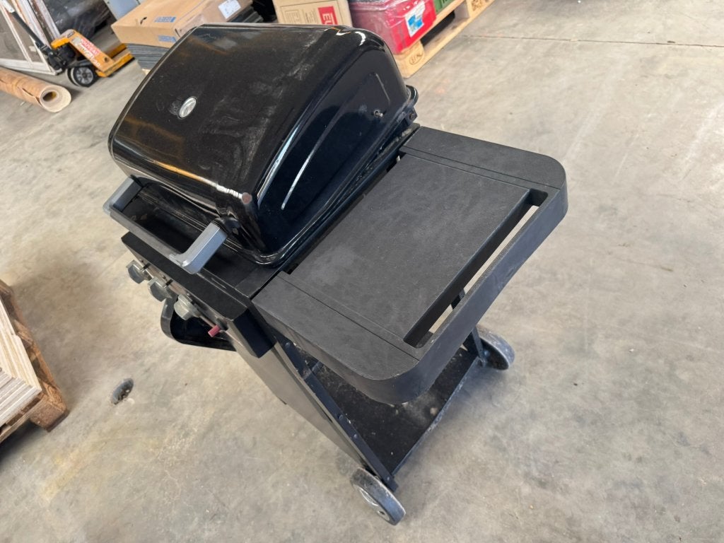 bbq opknapper met gasfles en ontspanner weber, Ophalen of Verzenden, Gebruikt, Weber