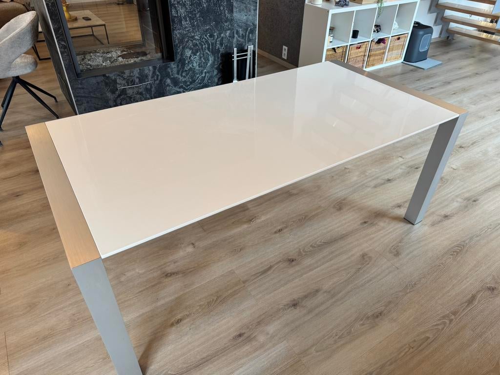 Table salle a manger extensible 190-230-270cm, Ophalen, Overige materialen, Gebruikt, 200 cm of meer