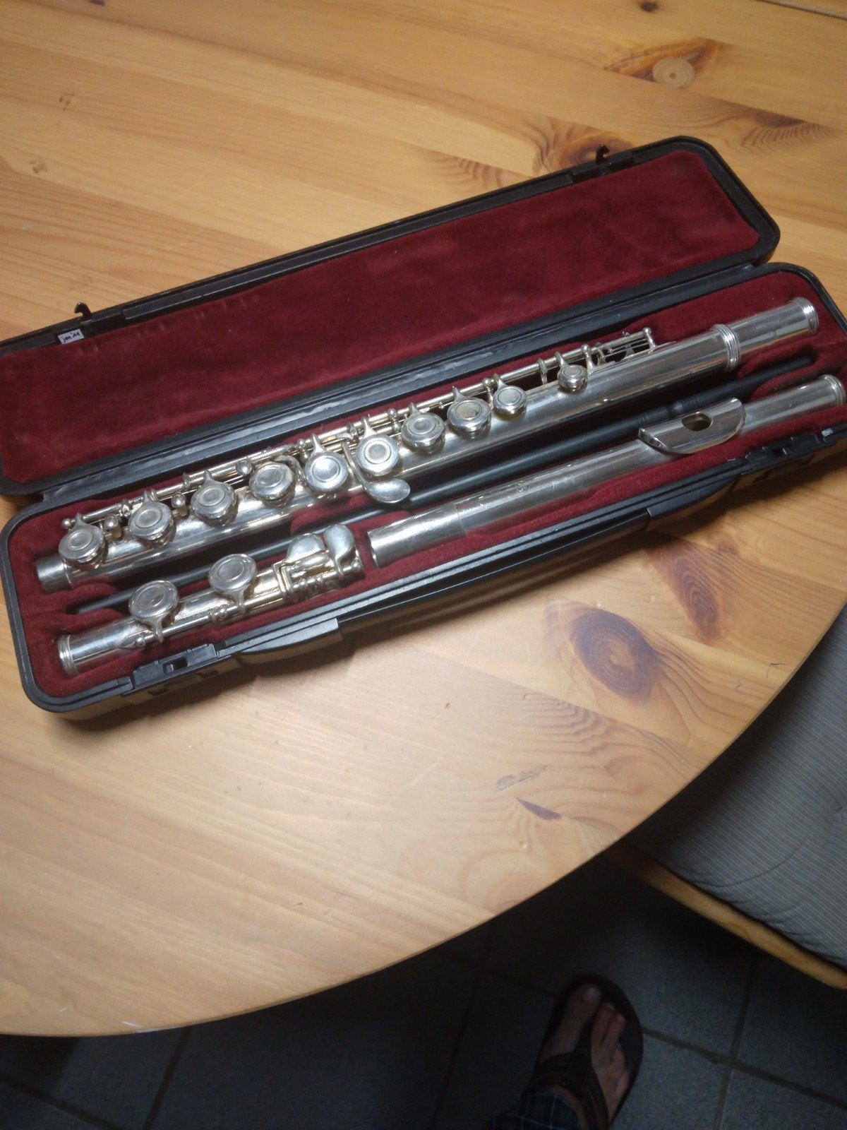 pracht stuk dwarsfluit yamaha made Japan, Muziek en Instrumenten, Ophalen, Dwarsfluit