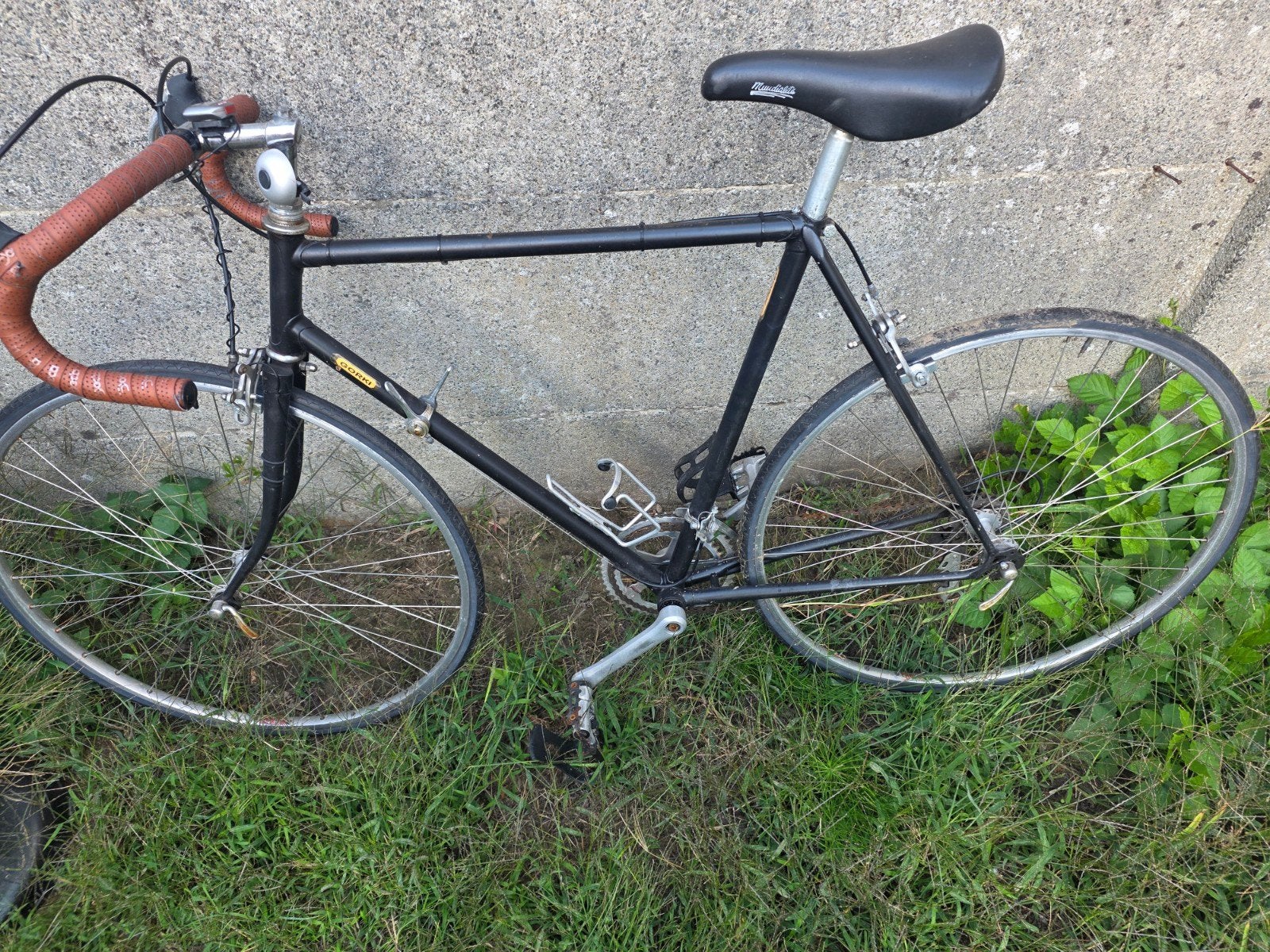 retrofiets met werk aan, Ophalen, Gebruikt