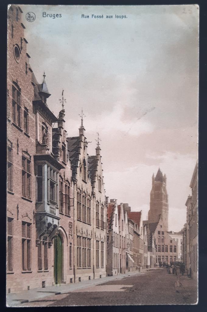 Brugge Bruges RUE AUX LOUPS, Verzamelen, Verzenden