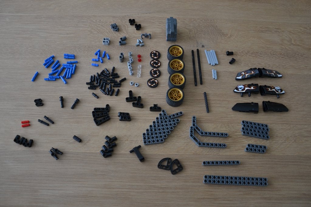 Lego Technic Ontsnappingsracer 42046, Compleet, Lego, Ophalen of Verzenden, Zo goed als nieuw