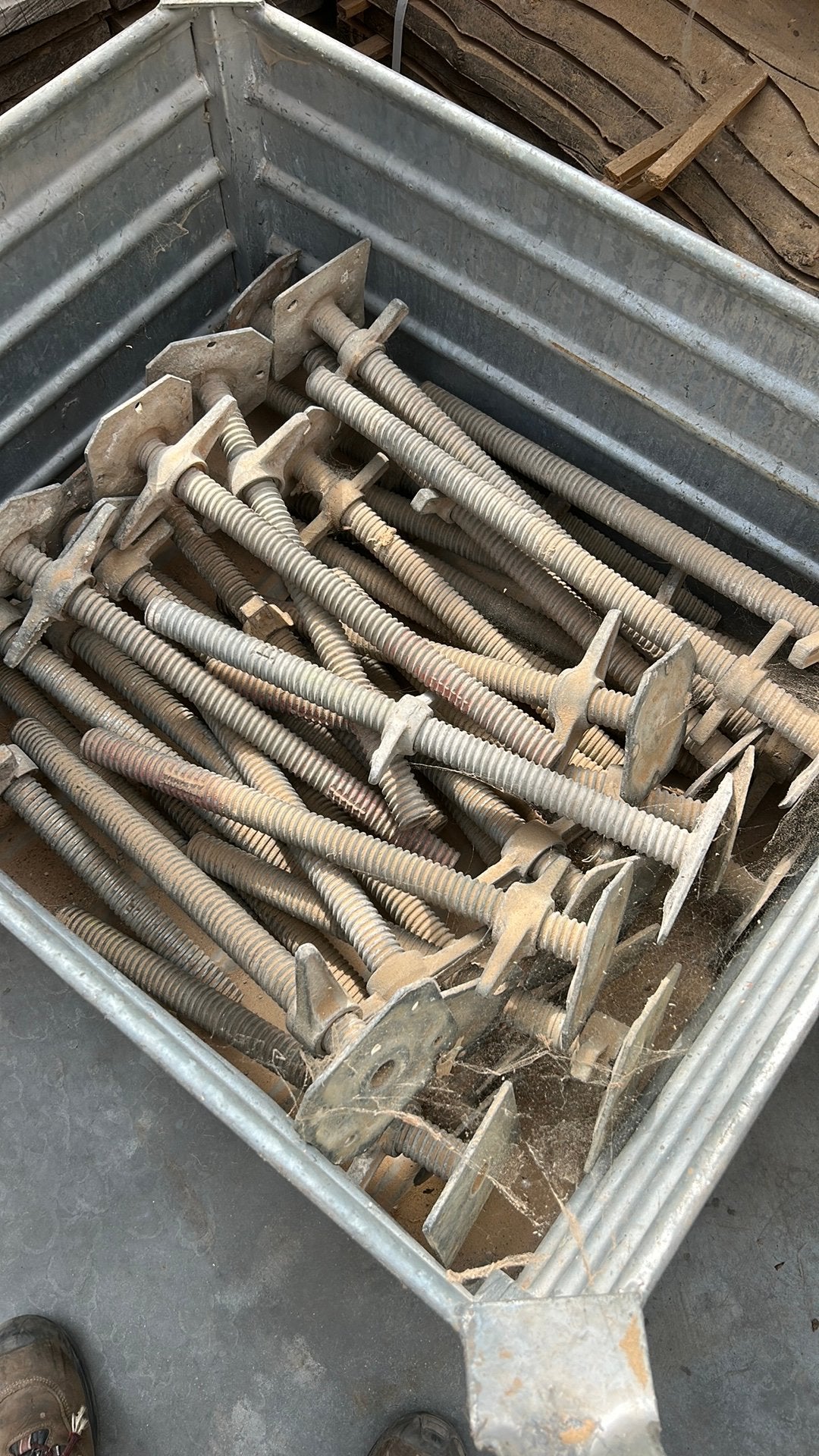 Verstelbare spindel poten stelling steiger , 60 cm, Doe-het-zelf en Bouw, Ophalen