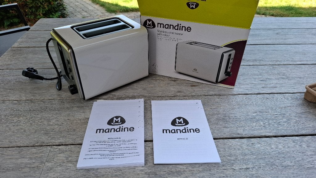 broodrooster mandine, Enlèvement ou Envoi, Neuf, Ramasse-miettes amovible
