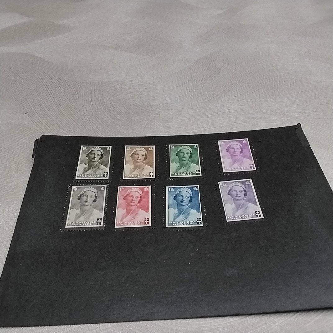Charnière BELGIE 411/418 avec cote 8.00, Enlèvement ou Envoi
