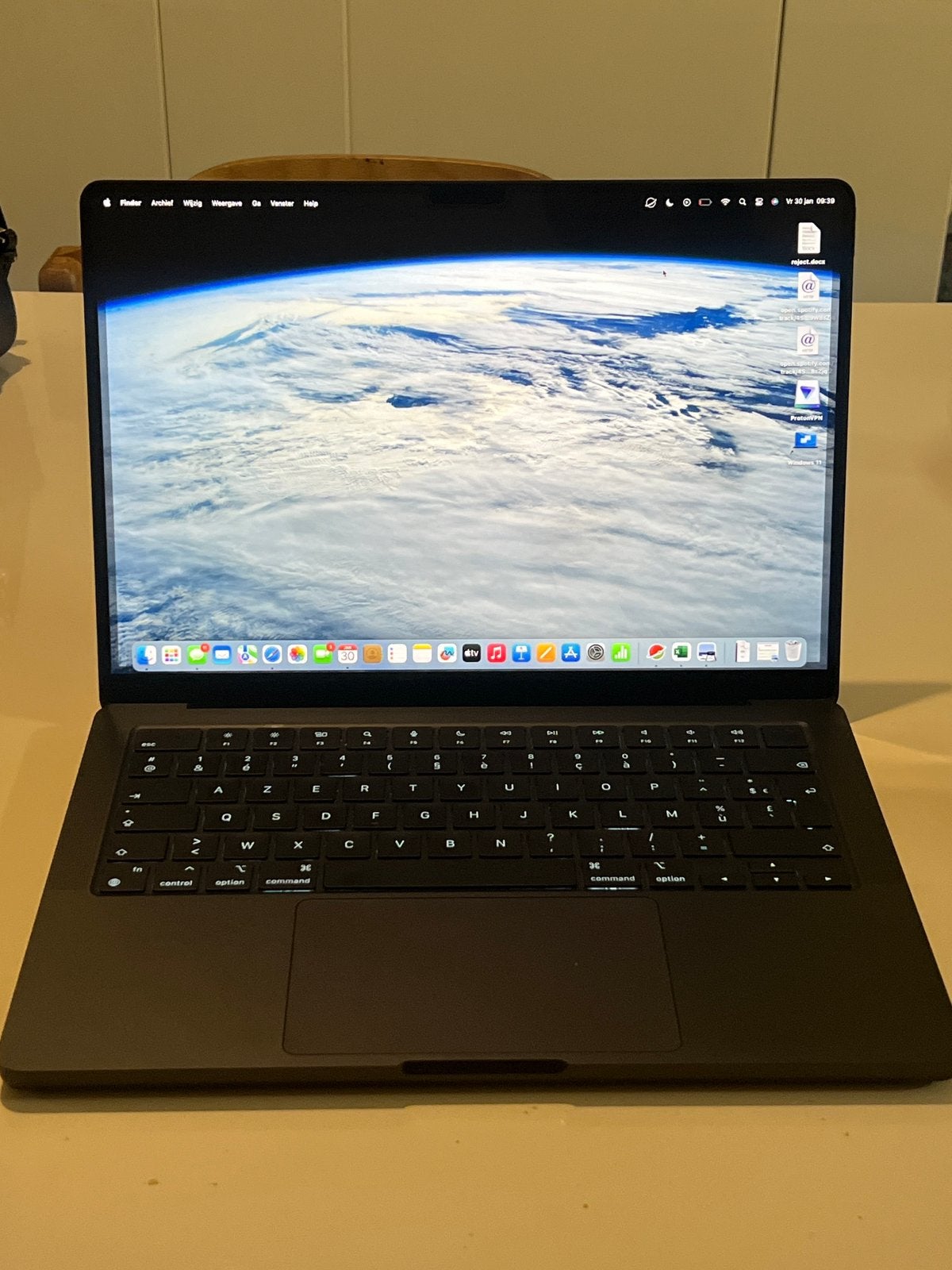 Macbook Pro 14 M4 24GB GPU/512 GB Azerty, Informatique & Logiciels, Apple Macbooks, Enlèvement, Comme neuf