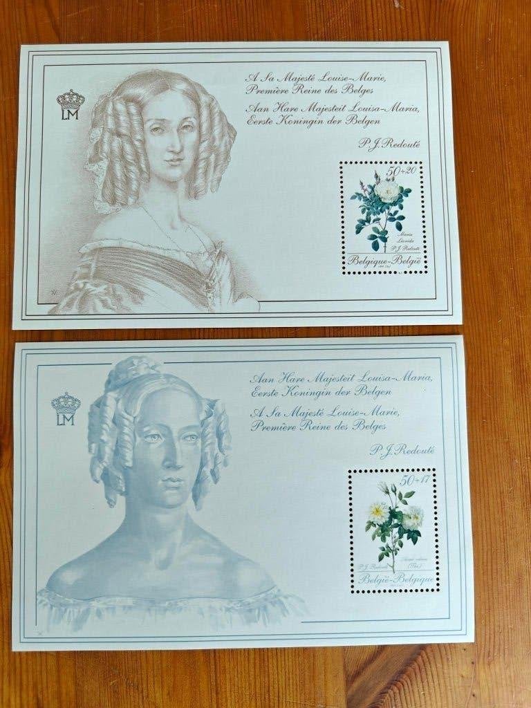 1989/ 1990. postzegels BL.65 - België, Koninklijk huis, Frankeerzegel, Ophalen of Verzenden, Zonder stempel